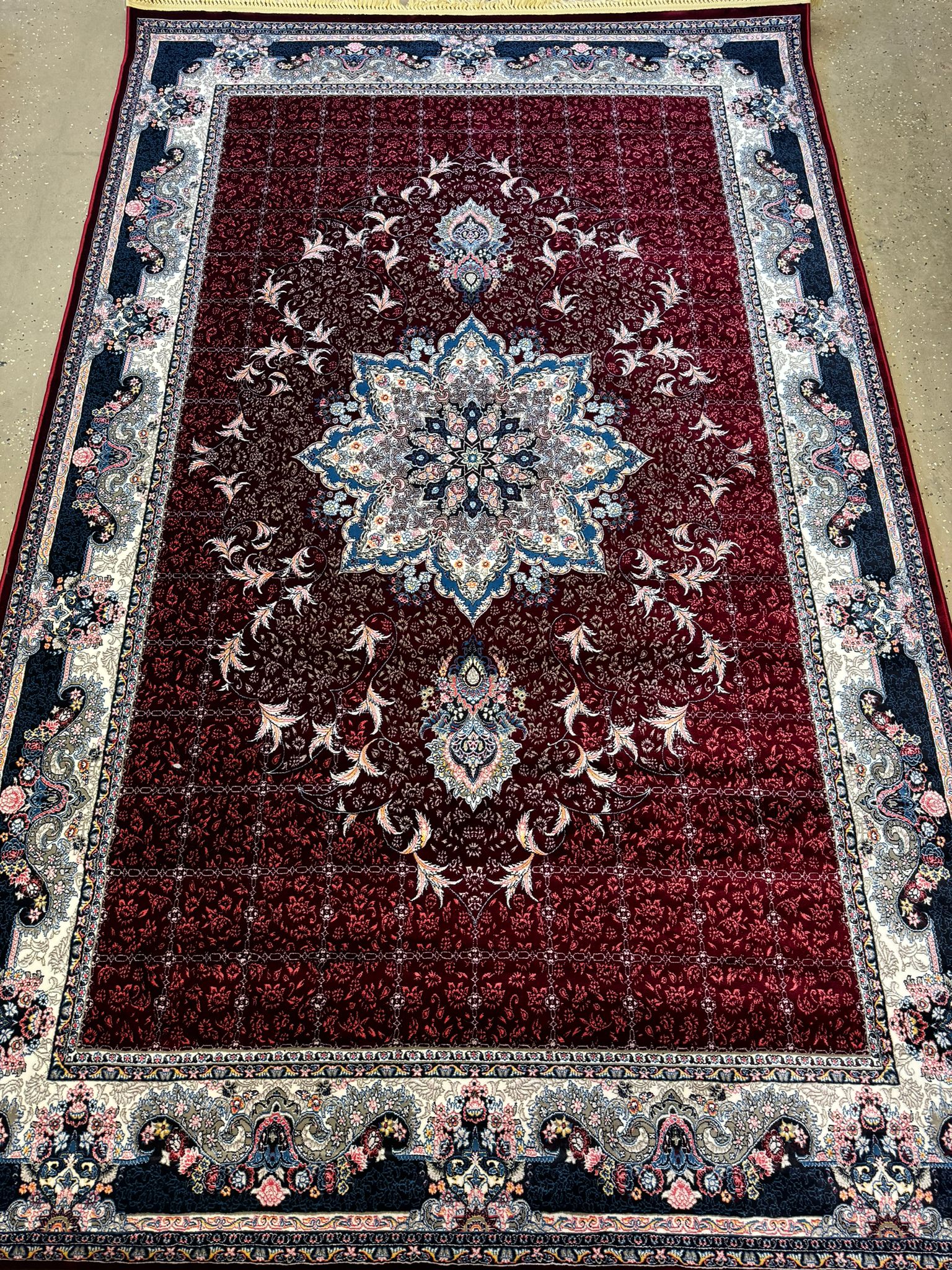 Red Kashan Persian Carpet High Quality (1000 SHANA) #3038