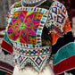 Afghan Top, Upper Body Afghan Women Handmade Dress with White Handmade Chirma #2120