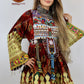 Afghani New Kuchi Bakhmal Dress Traditional Afghan Women Clothes #2115