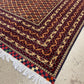 Afghan Khwaja Rushnai 6.5ftx10ft Handmade Rug From Mazar I Sharif Natural Handmade Rug Pure Biljik Wool