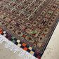 Afghan Ala Bakhmal 6.5ftx10ft Handmade Rug From Mazar I Sharif Natural Handmade Rug Pure Biljik Wool