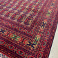 Afghan Ala Bakhmal 6.5ftx10ft Handmade Rug From Mazar I Sharif Natural Handmade Rug Pure Biljik Wool