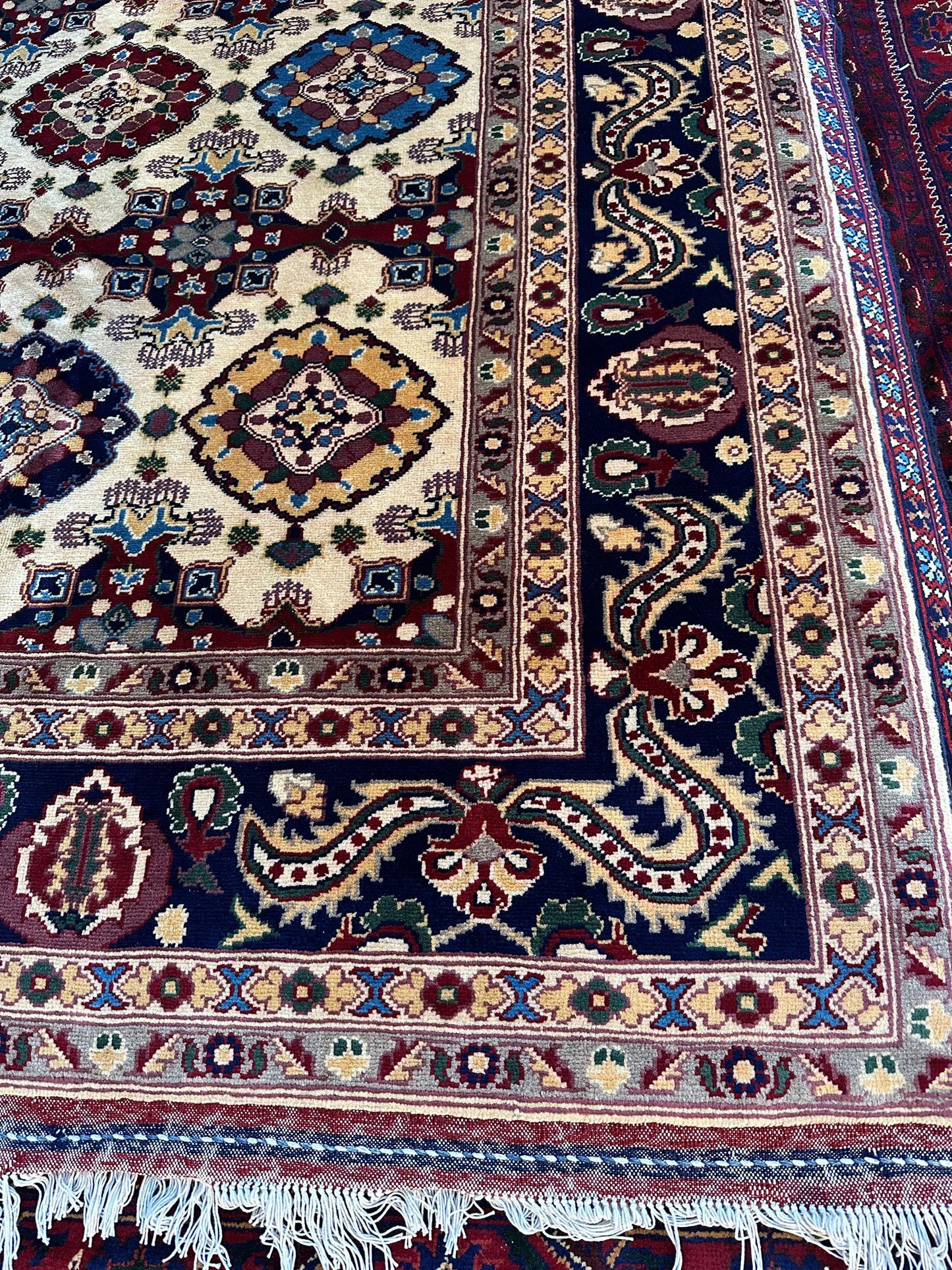 Chobrang Handmade Afghani Rug 9 square meters 2.5mx3.2m