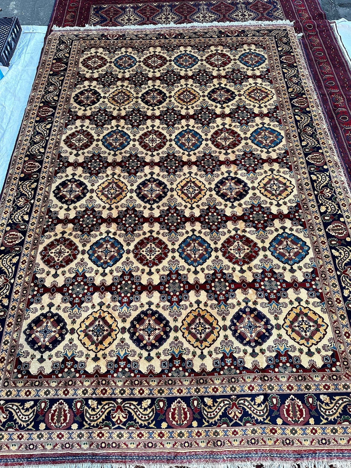 Chobrang Handmade Afghani Rug 9 square meters 2.5mx3.2m