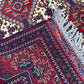 Handmade 6.5ftx10ft Afghani Red Rug