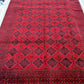 Khan Muhammadi Handmade Afghani Red Rug