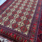 Handmade 6.5ftx10ft Afghani Red Rug