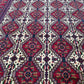 Handmade 6.5ftx10ft Afghani Red Rug