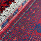 Handmade 6.5ftx10ft Afghani Red Rug