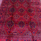 Handmade 6.5ftx10ft Afghani Red Rug