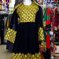 New Design Gand E Afghani With Yellow Machine made Chirma Afghan Women Dress #2059