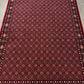 Afghani Design Red Persian Carpet With High Quality (700 SHANA) #3050