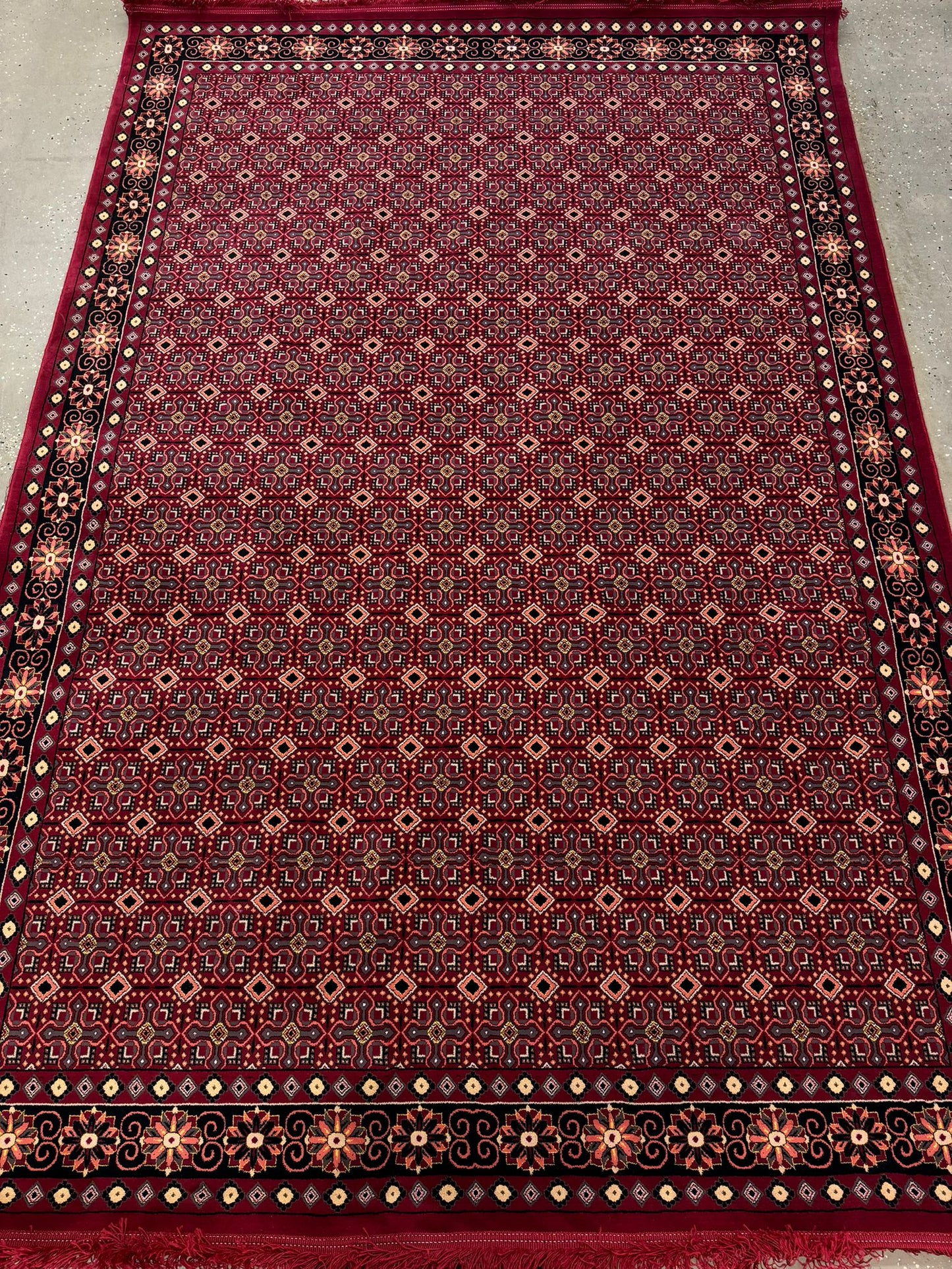 Afghani Design Red Persian Carpet With High Quality (700 SHANA) #3050