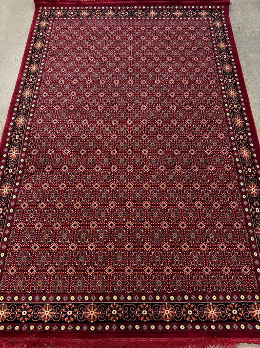 Afghani Design Red Persian Carpet With High Quality (700 SHANA) #3050