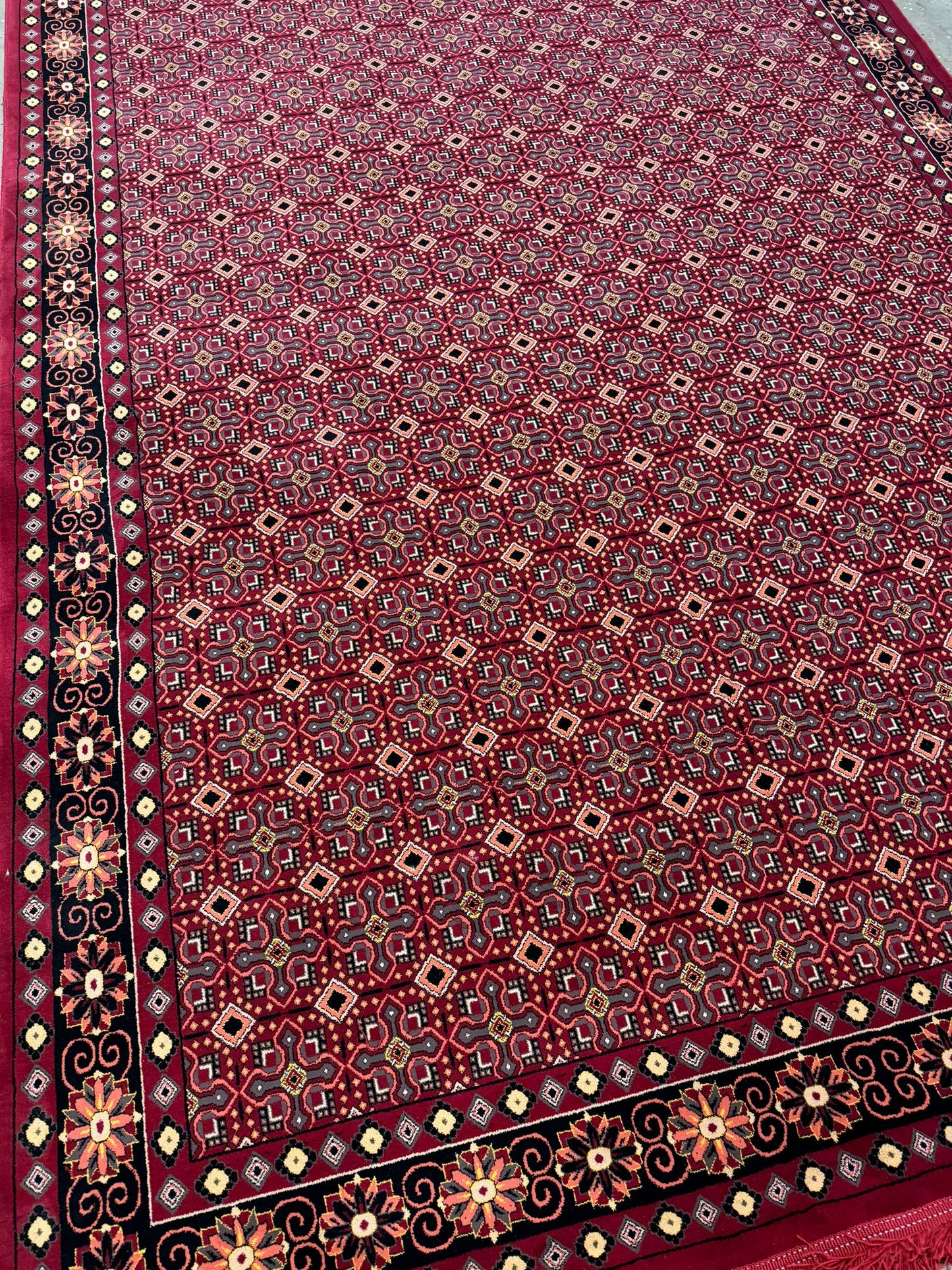 Afghani Design Red Persian Carpet With High Quality (700 SHANA) #3050