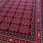 Afghani Design Red Persian Carpet With High Quality (700 SHANA) #3049