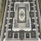 Beige Color Kashan Area Rug 1200 Reeds High Quality Carpet #5511A