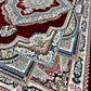 Red Color Kashan Area Rug 1200 Reeds High Quality Carpet #5486A