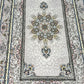 Beige Color Kashan Area Rug 1200 Reeds High Quality Carpet #5520A