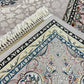 Beige Color Kashan Area Rug 1200 Reeds High Quality Carpet #5520A