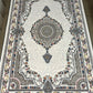 Creamy Color Kashan Area Rug 1200 Reeds GUL BARJASTA High Quality Carpet #5490U