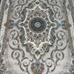 Beige Color Kashan Area Rug 1200 Reeds High Quality Carpet #5505U