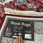 Red Color Kashan Area Rug 1200 Reeds High Quality Carpet #5514A