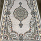 Beige Color Kashan Area Rug 1200 Reeds High Quality Carpet #5490U