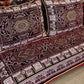 Red Turkish High Quality Velvet Custom Made Toshak Cover #3045