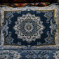 Blue Turkish High Quality Velvet Custom Made Toshak Cover #3048