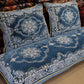 Blue Turkish High Quality Velvet Custom Made Toshak Cover #3052