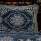 Blue Turkish High Quality Velvet Custom Made Toshak Cover #3052