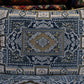 Blue Turkish High Quality Velvet Custom Made Toshak Cover #3046