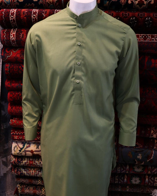 Black Color Afghani Perahan o Tunban, Best Material Used- Pakistani Nick Style