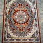 Orange Isfahan Persian Design High Quality Machine Made Carpet #3021