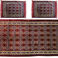 Afghani Design Matters and Pillows Cover With High Quality Red, Blue, and Yellow Colors