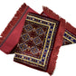 Afghani Design Matters and Pillows Cover With High Quality Red, Blue, and Yellow Colors