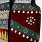 Afghan Traditional Men's Vest Hand-made and Gull Duzi with Multi Color