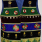 Afghan Traditional Men's Vest Hand-made and Gull Duzi with Multi Color