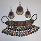 Afghan Jewelry Set Hand Made Afghani Necklace And Earrings Afghani