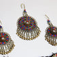 Afghan Jewelry Set Hand Made Afghani Necklace And Earrings Afghani