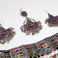 Afghan Jewelry Set Hand Made Afghani Necklace And Earrings Afghani