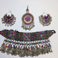 Afghan Jewelry Set Hand Made Afghani Necklace And Earrings Afghani