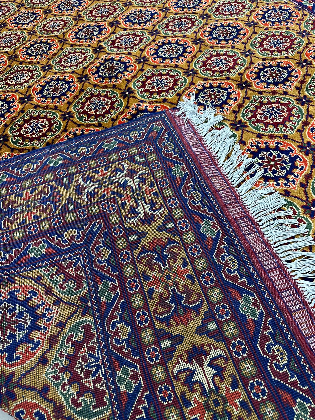 10'x 6'6'' Fine Afghan Handmade Wool Rug