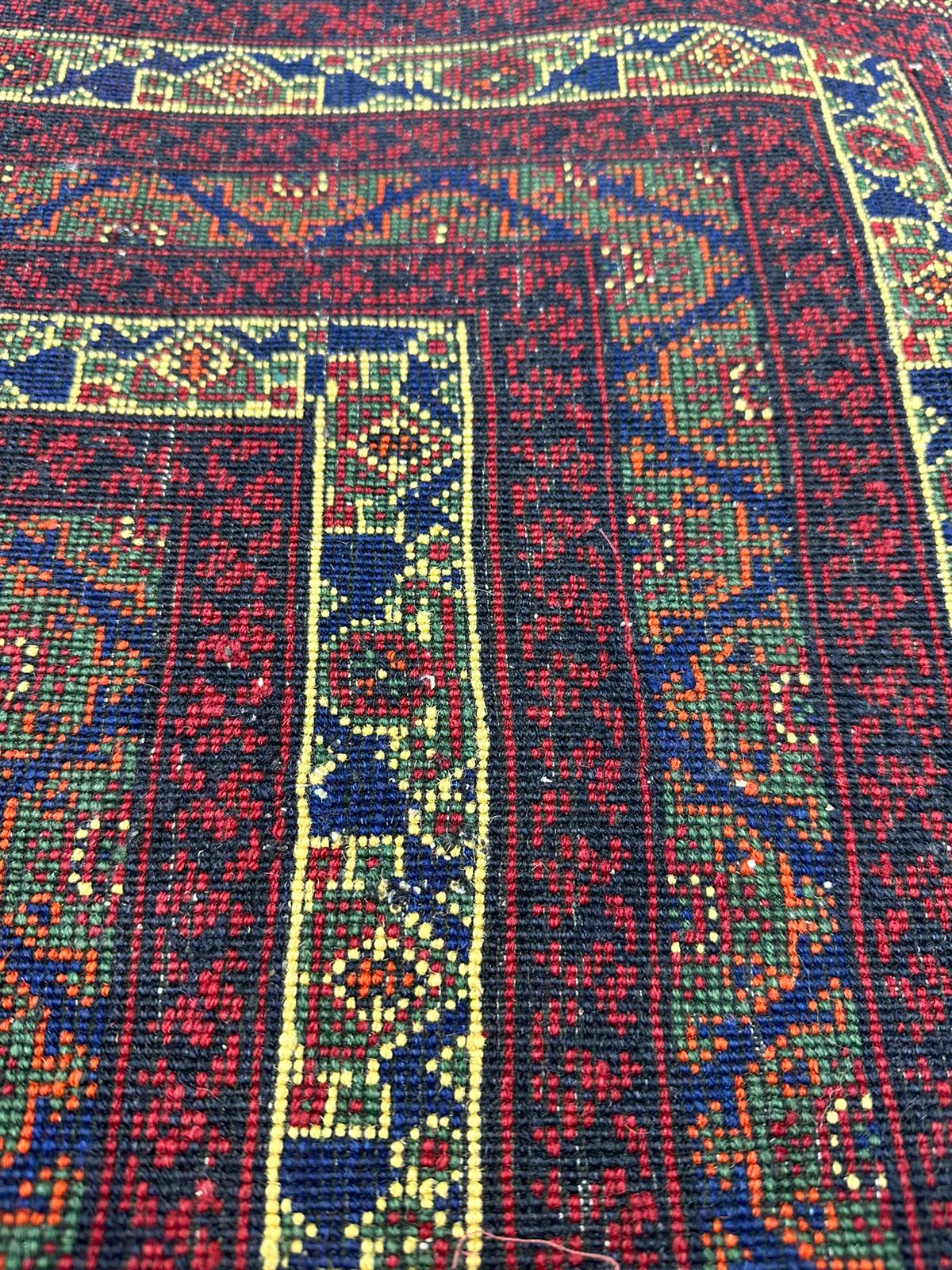 10'3'' x 6'7'' Mawri Gul Handmade Biljik Premium Sheep Wool Rug