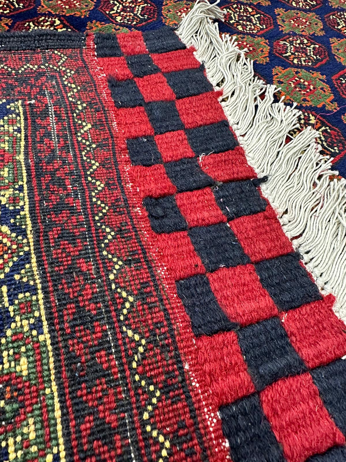 10'3'' x 6'7'' Mawri Gul Handmade Biljik Premium Sheep Wool Rug