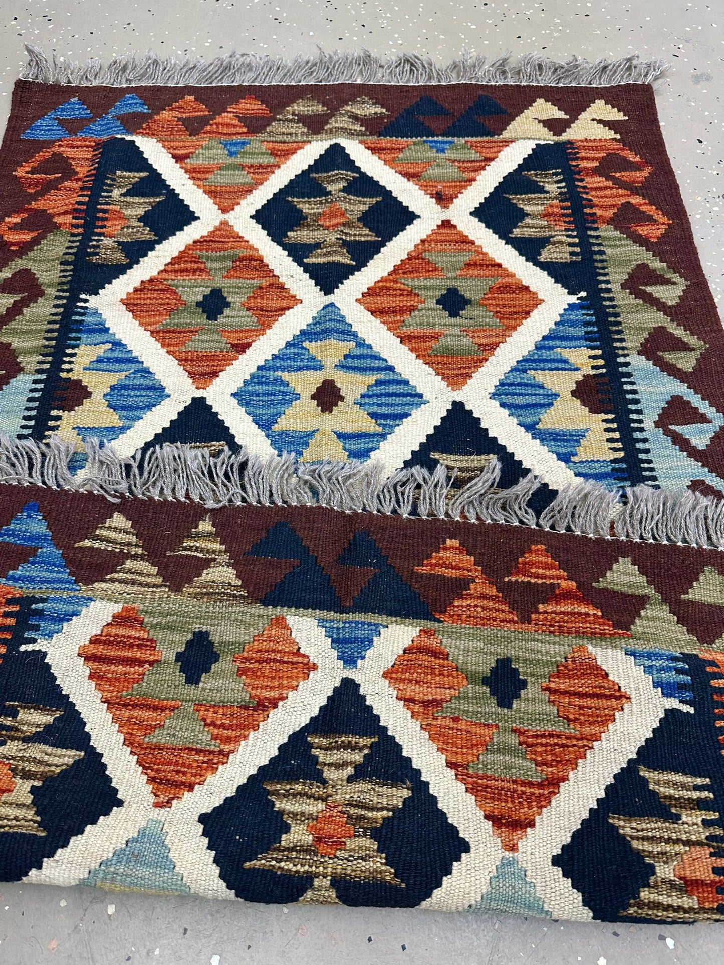 4.5' x 2'8.5''Afghan Kilim Handmade Rug