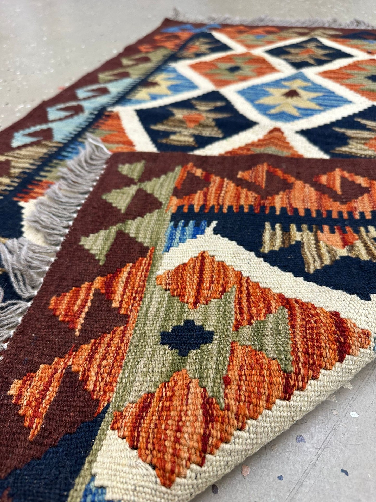 4.5' x 2'8.5''Afghan Kilim Handmade Rug