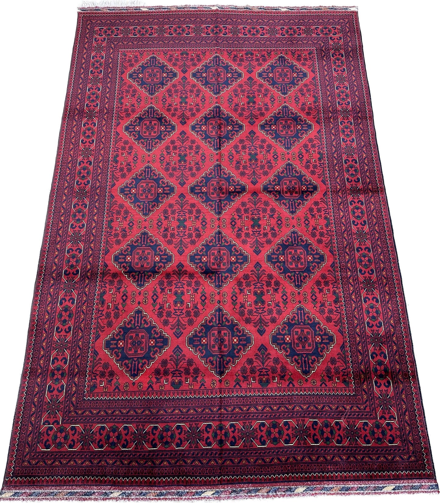 6'.5'' x 10'' Khal Mohammadi Handmade Wool Rug