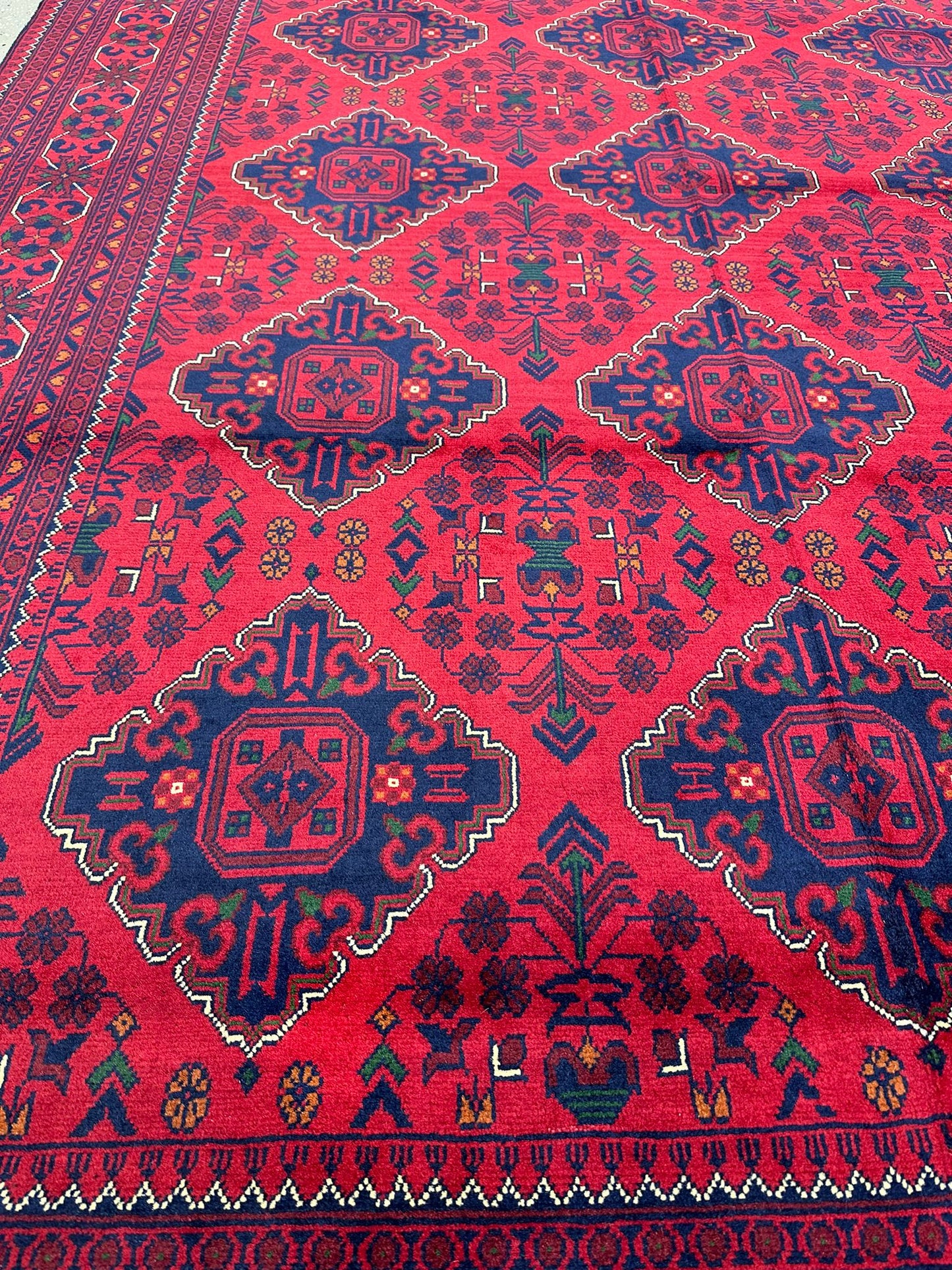 6'.5'' x 10'' Khal Mohammadi Handmade Wool Rug